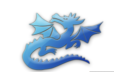 Image of blue dragon.