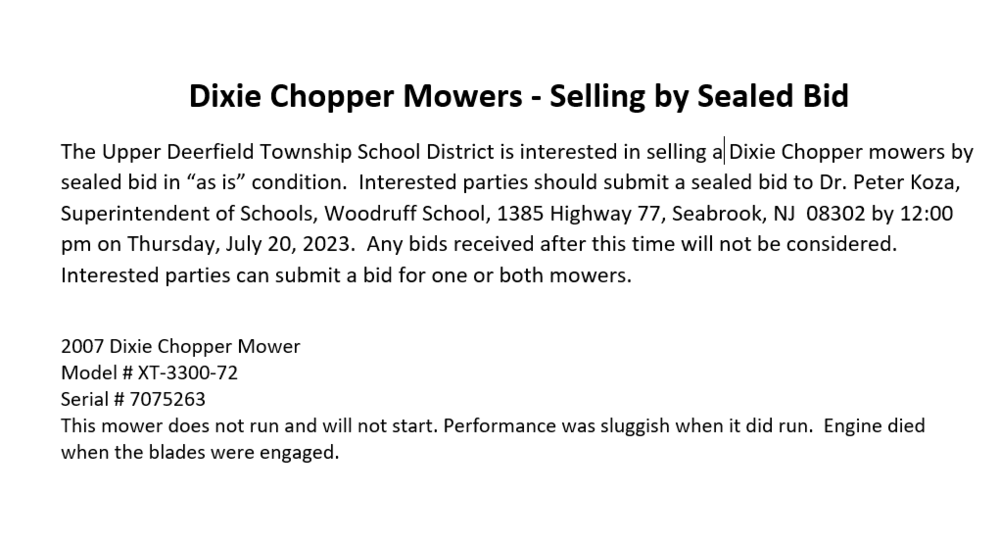 Dixie Chopper Mower for Sale